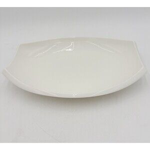 CORDON BLEU White PORCELAIN Serving Platter 14” x 10” Microwave Safe
